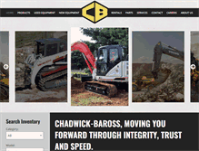 Tablet Screenshot of chadwick-baross.com